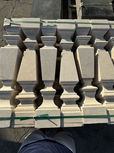 Фасадные работы: Фасадный декор, Ремонт фасада | Балясины, Рамки | Гранит, Сухой травертин, Сары-Таш Больше 6 лет опыта — 4