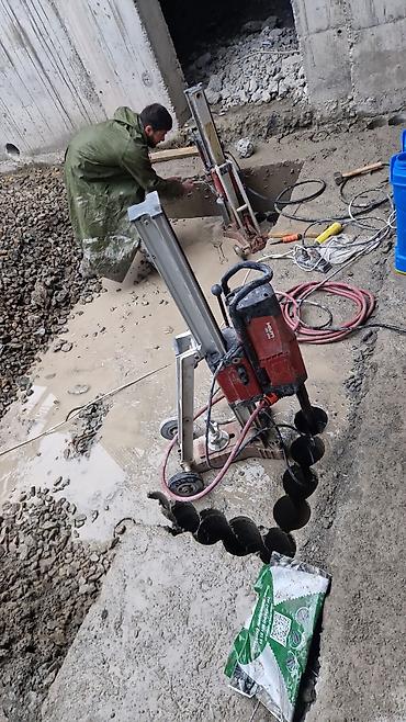 Beton işləri: Beton kəsən beton deşən betonlarin i̇stənilən ölçüdə vəi̇stənilən — 9