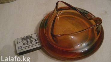 стекло пластик: Достойная пепельница качественного цветного стекла из советских
