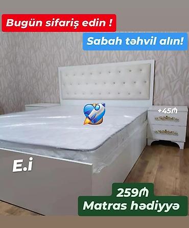 paris mebel: Yeni, İkinəfərlik çarpayı — 1