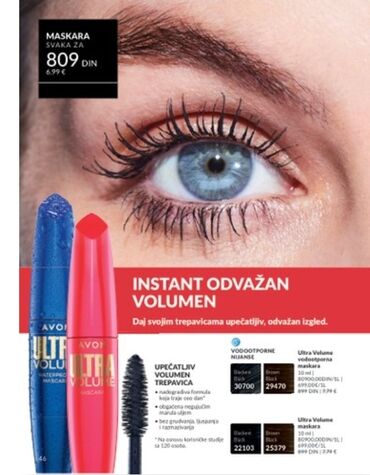 Šminka: Avon Exxxtravert maskara za volumen trepavica pruža trenutni efekat i — 4