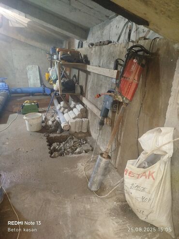 Beton işləri: Beton kəsmə beton deşmə xidməti Karot - HILTI DD 200 / 350 ilə 25 ° — 7