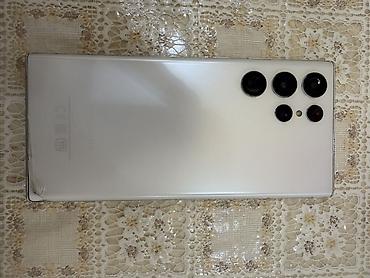 hoparlor: Samsung Galaxy S22 Ultra, 256 GB, rəng - Ağ — 1