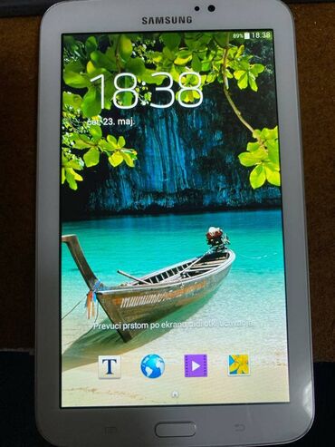 Tableti: Samsung Galaxy Tab 3 SM-T210. Ispravan tablet youtube otvara bez