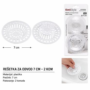 KMT Plastična cediljka za sudoperu 5403127 Praktičan filter/cediljka