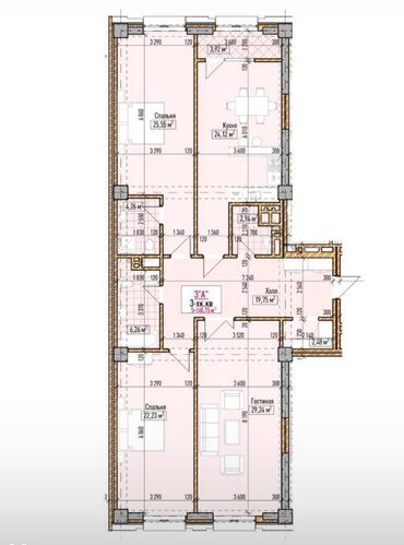 lalafo.kg квартиры в бишкеке снять: 3 бөлмө, 141 кв. м, Элитка, 3 кабат, ПСО (өзү оңдоп түзөтүп бүтүү үчүн)