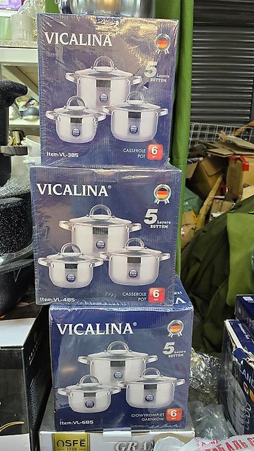 Кухонные принадлежности: Набор кастрюль VICALINA — 6 предметов - Материал: нержавеющая сталь — 7