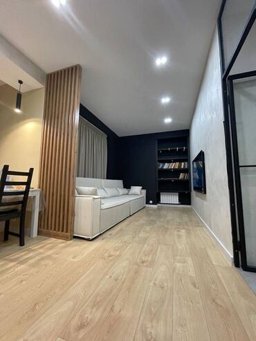 ремонт домов: 3 бөлмө, 80 кв. м, Элитка, 9 кабат, Евроремонт