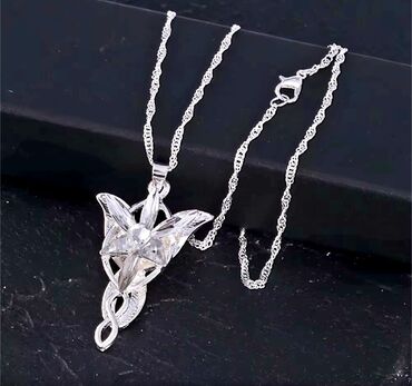 Ogrlice: Ogrlica sa priveskom, Materijal: Cirkon — 7