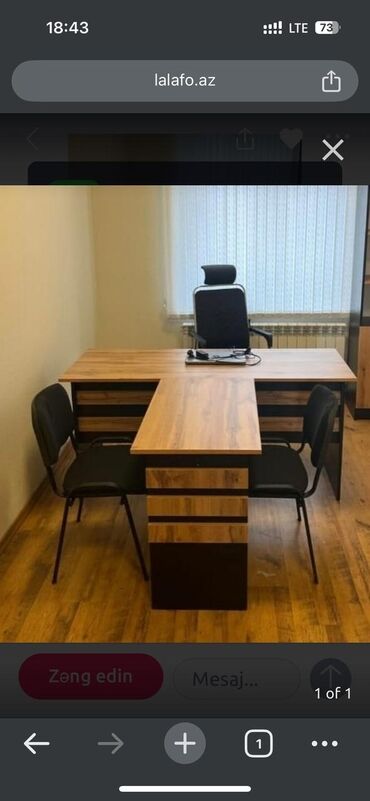 Ofis masaları: Yeni, Müdir üçün, Dördbucaq masa