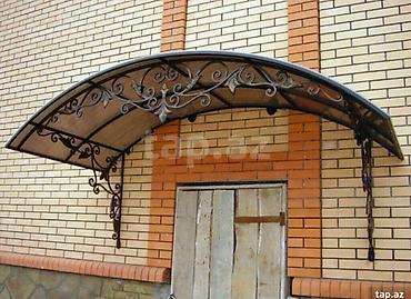 lovhə ayaqlı: 070-879-88-41 Dəmir dekorativ kirəmitli/şəndir naxışlı səyyar səthli — 5