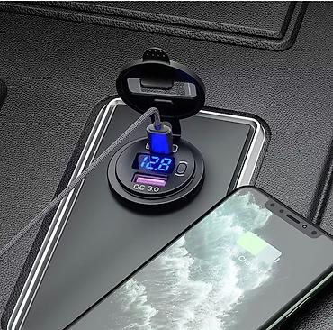 Другая автоэлектроника: Врезная розетка в авто USB разъемы в машину Разъемы для зарядки в авто at lalafo.kg — 3 Другая автоэлектроника: Врезная розетка в авто USB разъемы в машину Разъемы для зарядки в авто — 3