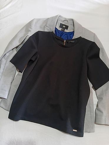 Kompleti: Ženski komplet: H&M sako + Mohito bluza - Sako: svetlosivi — 1