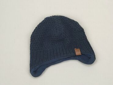 niebieska czapka: Hat, H&M, 3-4 years, condition - Good