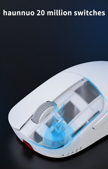 Компьютерные мышки: 🔥 Ajazz AJ099 — лёгкий беспроводной геймерский мышь для побед! 🎮⚡ 💥 — 10