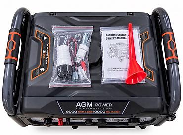 водный генератор электричества: Бензогенератор AGM Power - Максимальная выходная мощность: 10 000 — 3