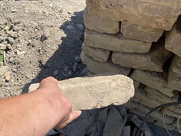 кровля крышы: Саманный кирпич (сырец) ручной формовки Описание: - Материал: глина с — 4