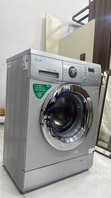 Paltaryuyan maşınlar: Paltaryuyan maşın LG, 6 kq, Avtomat, Qurutmasız — 6