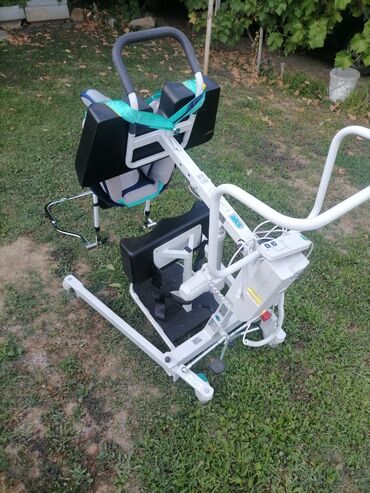 Hodalice, štake, štapovi za hodanje, kolica za hodanje: Aks Torneo II pomoćno sredstvo za stajanje-aktivni Aku kran kao nov — 19