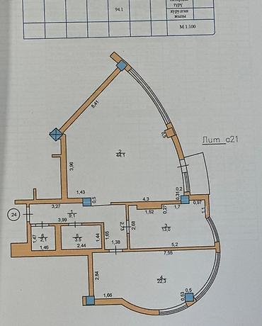 квартиры дордой: 3 комнаты, 97 м², Дордой Плаза ТРЦ Элитка, 10 этаж, Евроремонт — 6
