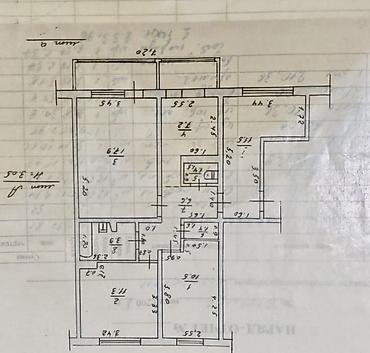 Продажа квартир: 3 комнаты, 79 м², 106 серия, 6 этаж, Косметический ремонт — 25