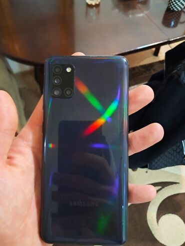 huawei p20 lite qiymeti: Samsung Galaxy A31, 4 GB, rəng - Mavi, Barmaq izi