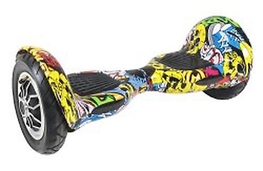 5: Grafiti dizaynlı hoverboard (segvey) - Korpus: rəngarəng/grafiti — 1