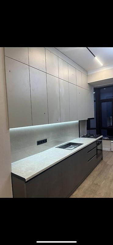 Кухонные гарнитуры: Кухонный гарнитур, цвет - Серый — 4