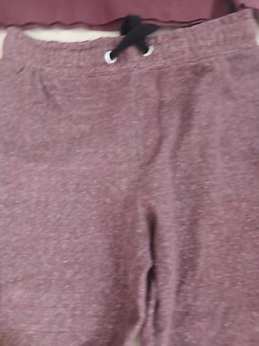 dsquared duks: Komplet trenerke – dukser + donji deo, bordo/šljiva boja. - Brend — 5