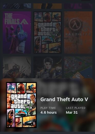 gta v: Grand Theft Auto V
❗️❗️GTA 5 açılışa özəl 15 m❗️❗️
Steam Oyunu