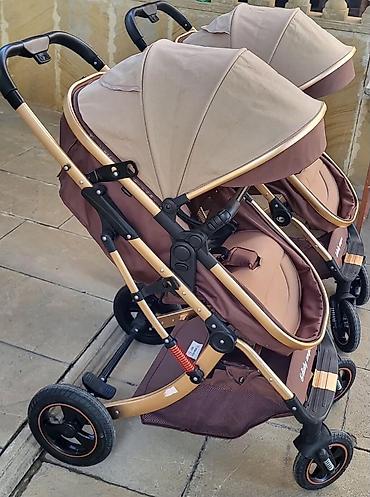 Uşaq dünyası: Əkiz uşaq üçün iki ədəd Baby Anqera kalyaska. Hər biri ayrıca istifadə — 5
