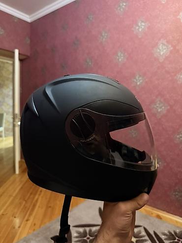 full face kask: DFG tam üzlü motosiklet dəbilqəsi qolluq dizlik üstündə hədiyyə — 4
