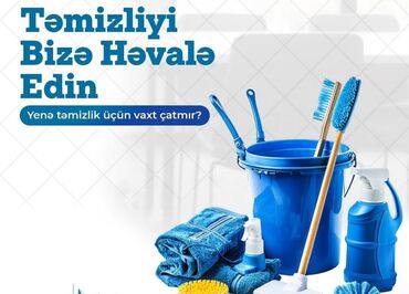 evlerde temizlik işi: Təmizlik | Ofislər, Mənzillər, Evlər | Ümumi təmizlik, Gündəlik təmizlik, Təmirdən sonra təmizlik