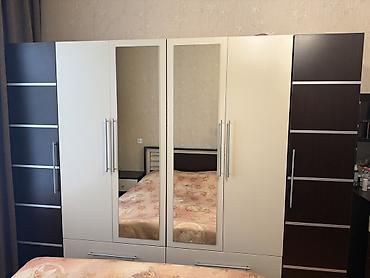 bed: İkinəfərlik çarpayı, Dolab, İşlənmiş — 2