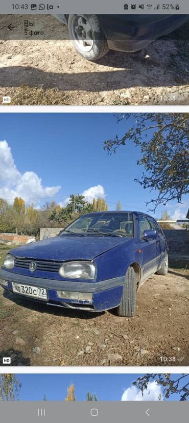 диски на опель зафира а: Volkswagen Golf: 1994 г., 1.8 л, Механика, Бензин, Хетчбек