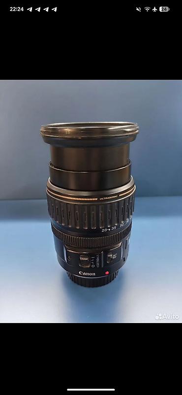 объектив кэнон 24 105: Объектив Canon EF 28–135mm f/3.5–5.6 IS USM - Универсальный зум для — 1