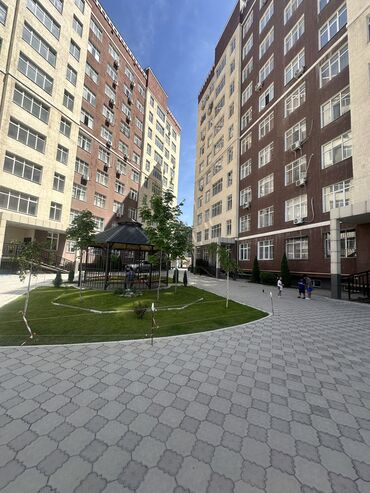 бишкек курулуш квартиры: 2 бөлмө, 70 кв. м, Элитка, 6 кабат, Евроремонт