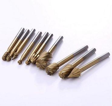 set glodala za drvo: SET GLODALA ZA DRVO 10 KOM PRIHVAT 3MM | Set od 10 glodala za obradu — 1