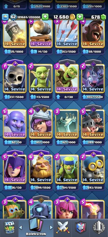 Digər: Clash Royale oyun hesabı Şəkillərdə demək olar hər şey göstərilib — 7