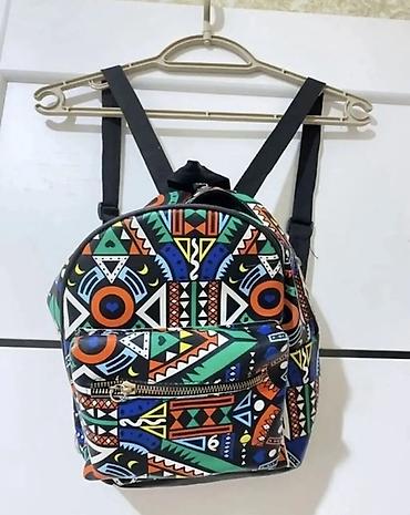 mini cross: Uşaq üçün Rəngarəng naxışlı mini bel çantası (backpack) - Dizayn — 1