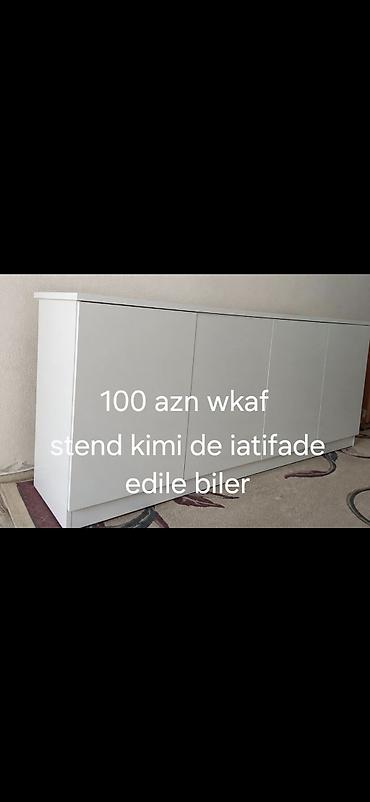 ucuz paltar dolabi: Mağaza avadanlıqları – ağ rəngdə mebel və vitrin sistemləri - 4 — 4