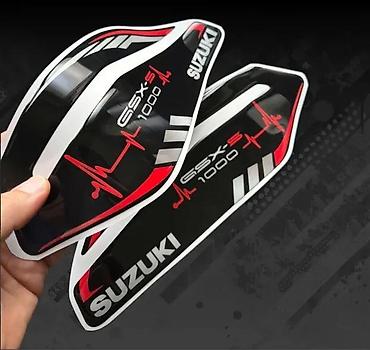 por: Suzuki gsxs 1000 bočni štitnici rezervoara stikeri - 2598 📌 opis — 1