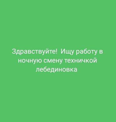 ночь охрана: Здравствуйте ищу работу в ночную смену техничка лебединовка