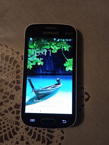 samsung telefon ucuz: Samsung GT-S7350, 4 GB, rəng - Qara