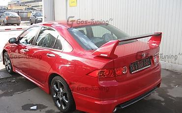 Спойлер (антикрыло) для Honda Accord 7 (2003–2007), тип «высокий» с