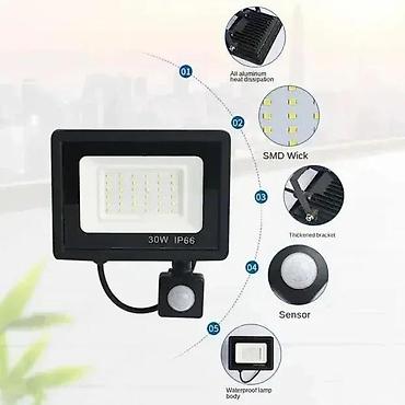 forma ideale za terasu: LED REFLEKTOR SA SENZOROM IP66 OD 10W DO 100W | Led reflektor sa — 1