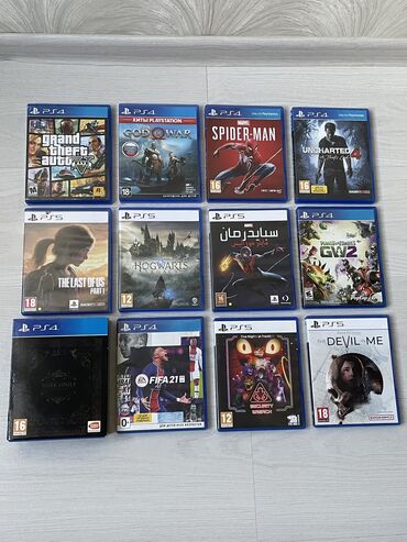 Игры для PlayStation: Продаю диски на PS 4/5 GTA 5 - 1.5.0.0 Spider man - 1.5.0.0 God of