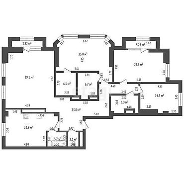 Продажа квартир: 4 комнаты, 178 м², Элитка, 11 этаж, Дизайнерский ремонт — 20