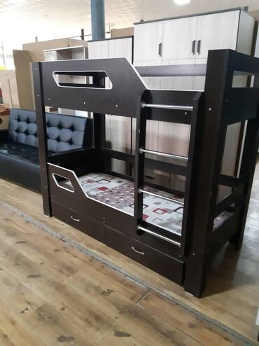 Детские односпальные кровати: Детская односпальная кровать, Новый, Для девочки, Для мальчика, С матрасом, ДСП, Бесплатная доставка — 9