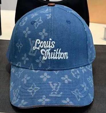 Kepkalar: Kepka, Louis Vuitton, Yeni, rəng - Mavi, One size — 1
